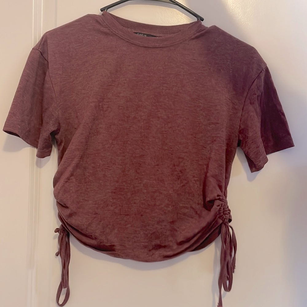 XS! Drawstring! Cropped!<333